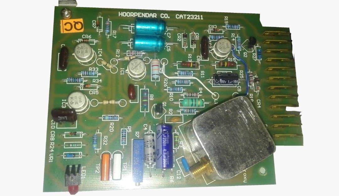 Vibration measurement card