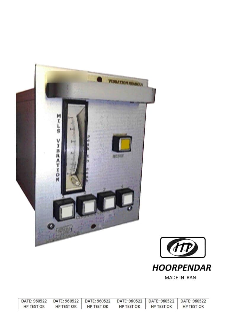 Four-channel vibration readout