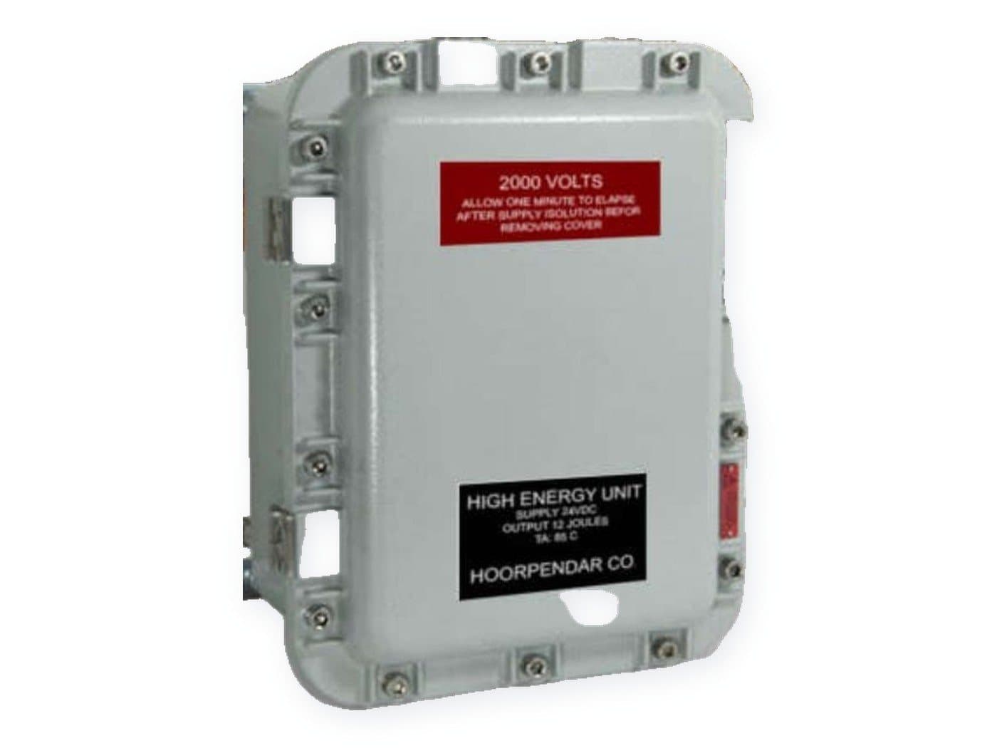 Ignition unit in explosion-proof enclosure