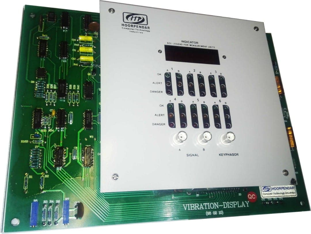Digital vibration display